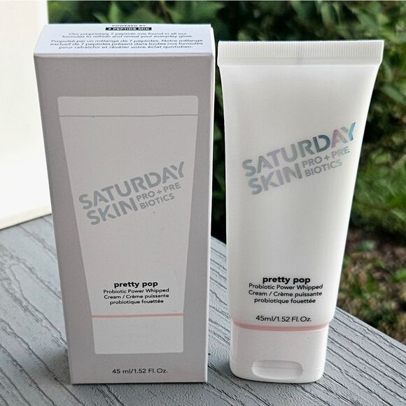 Saturday Skin Pretty Pop Probiotic Power Whipped Cream NEW - Picture 9 of 15